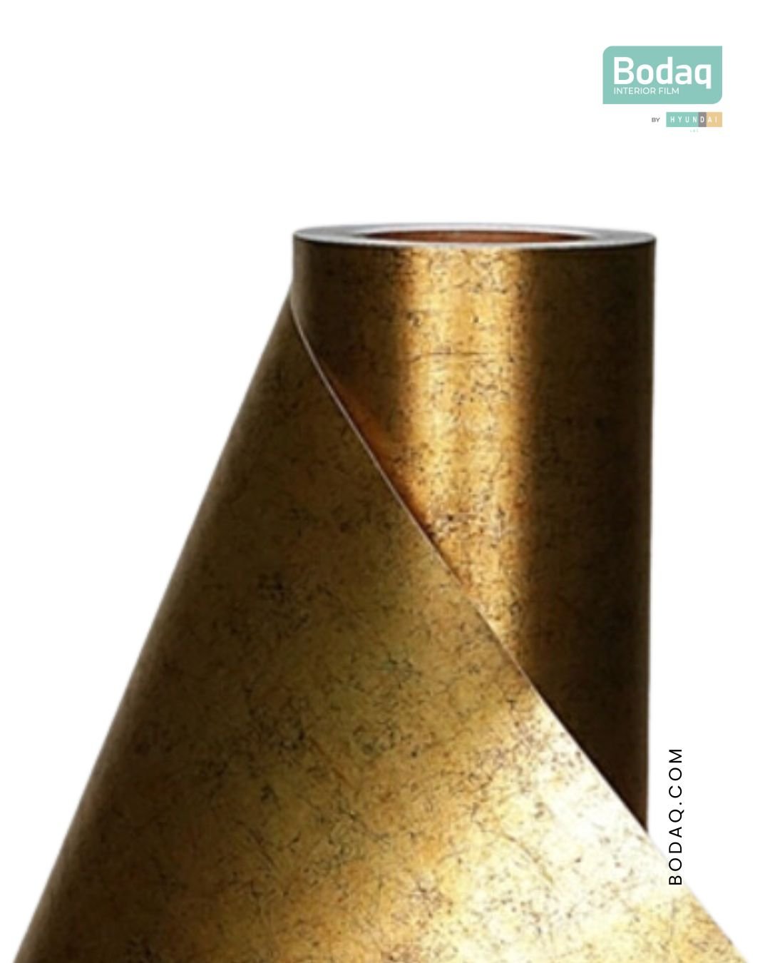 APZ05 Gold Crack Bodaq Interior Film - Natural Surface Collection 2 APZ05 Roll Close up