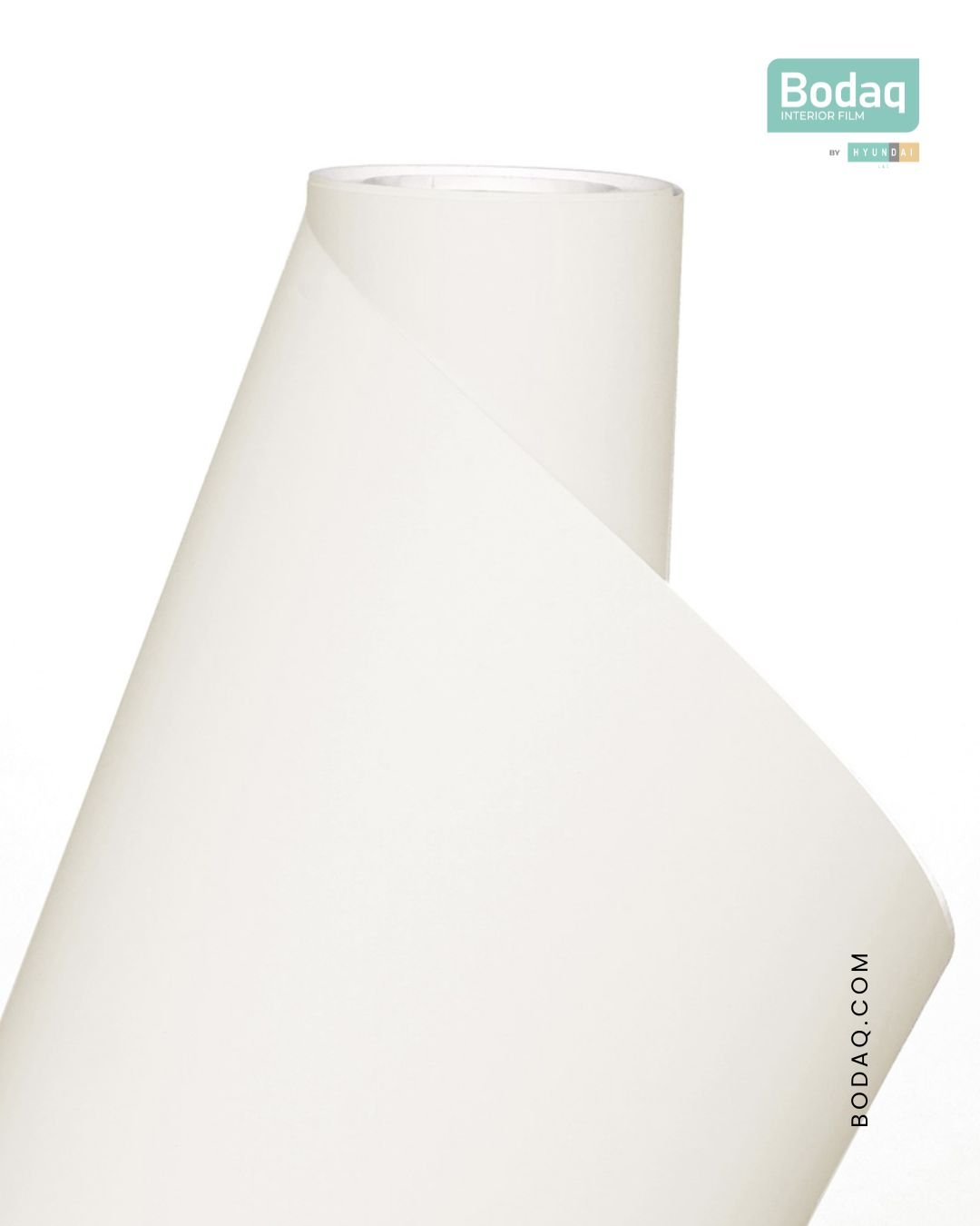 S208 Alabaster Interior Film - Solid Color Collection 4 S208 Vertical Roll