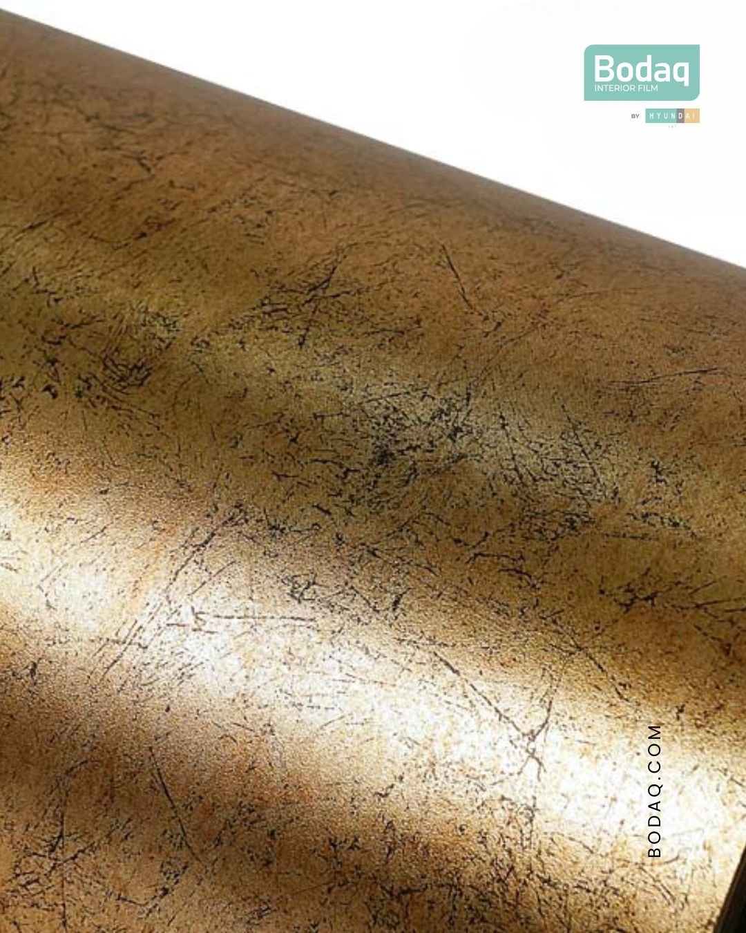 APZ05 Gold Crack Bodaq Interior Film - Natural Surface Collection 3 APZ05 Roll