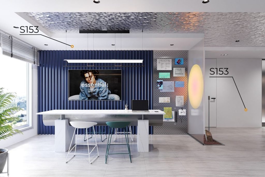 S153 Wall Decoration + Ceiling