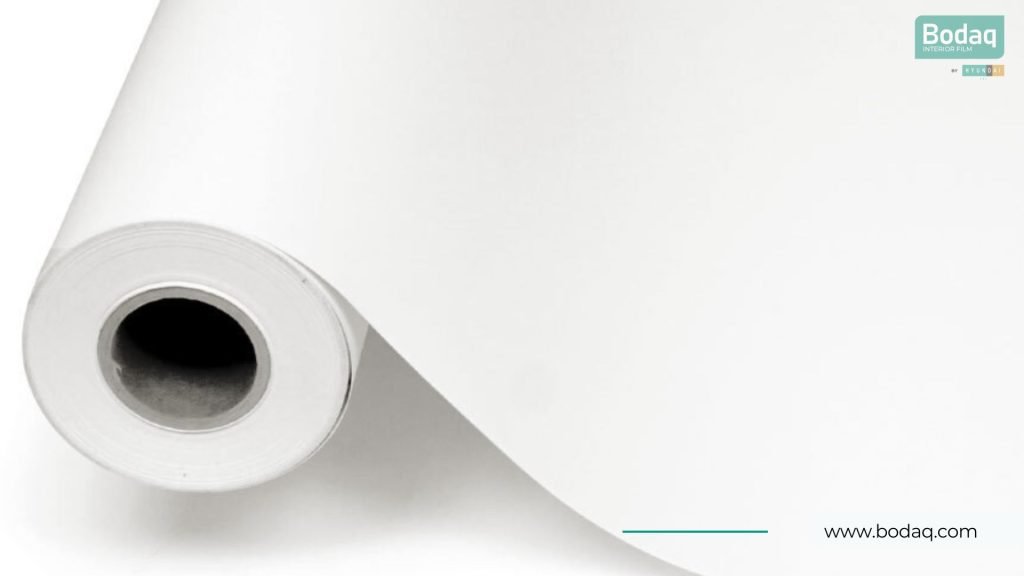 S216 Paper White Interior Film - Solid Color Collection 12 S216 Roll Close-up