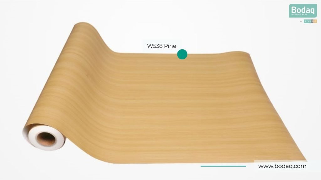 W538 Pine Interior Film - Standard Wood Collection 10 W538 Full Roll