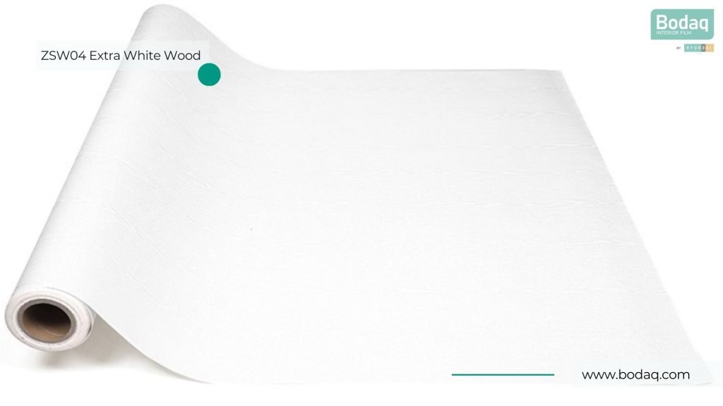 ZSW04 Extra White Wood - Painted Wood Collection 13 ZSW04 Full Roll