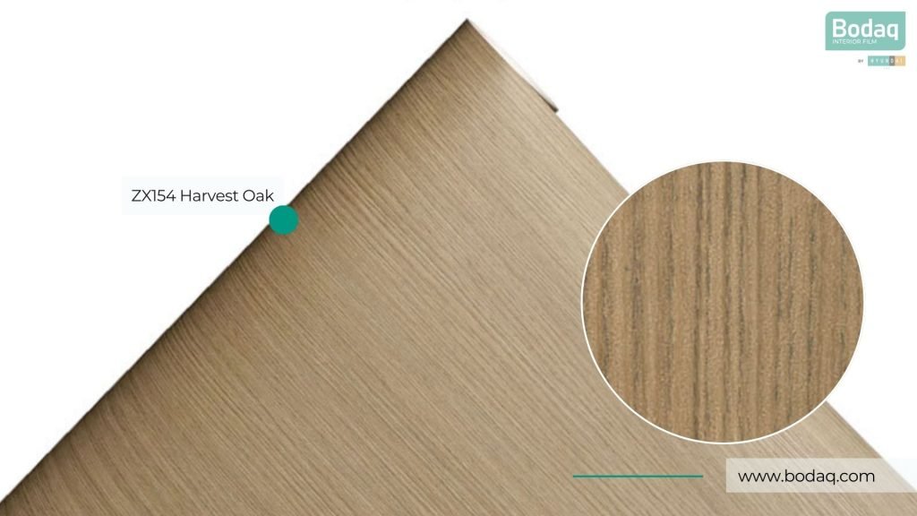 ZX154 Harvest Oak Film - Wood Collection 12 ZX154 Harvest Oak