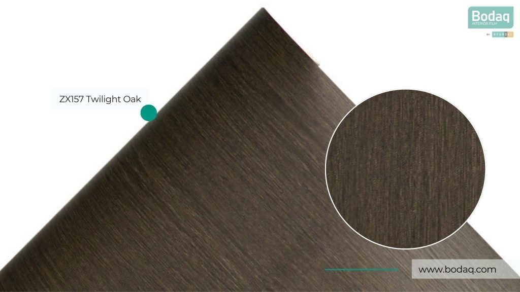 ZX157 Twilight Oak Interior Film - Wood Collection 12 ZX157 Close-up and Zoom-in