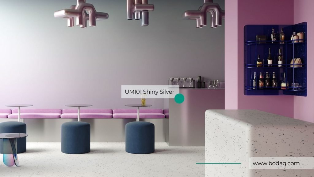 UMI01 Shiny Silver. Cafe