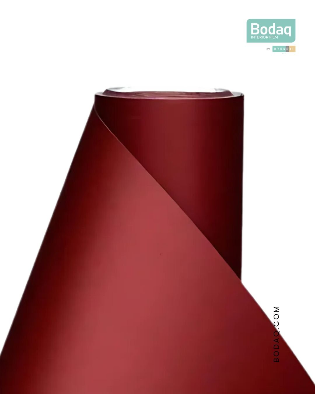 S218 Wine Red Interior Film - Solid Color Collection 2 S218 Roll Closeup