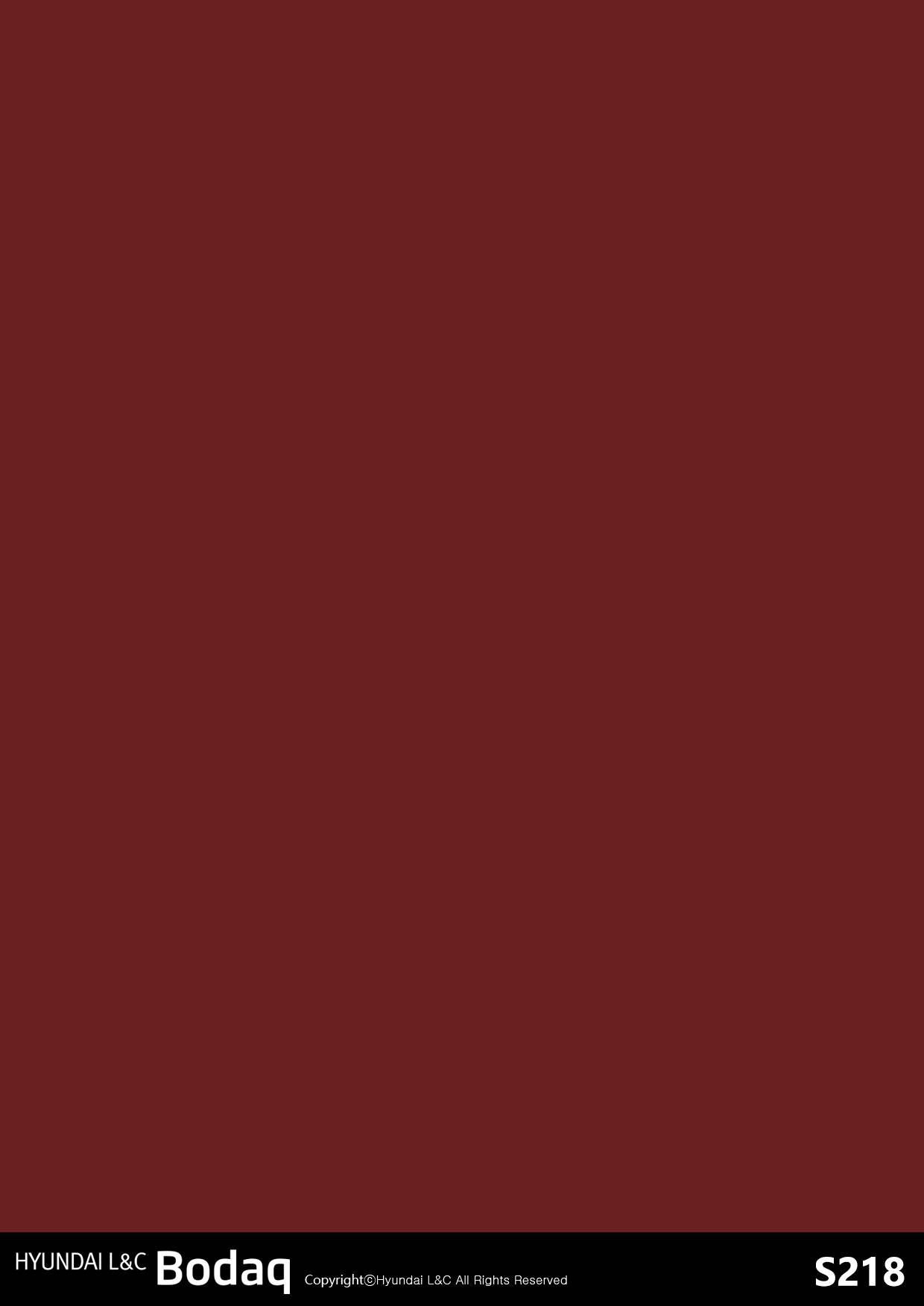 S218 Wine Red Interior Film - Solid Color Collection 1 Bodaq S218 Interior Film - Solid Color Collection