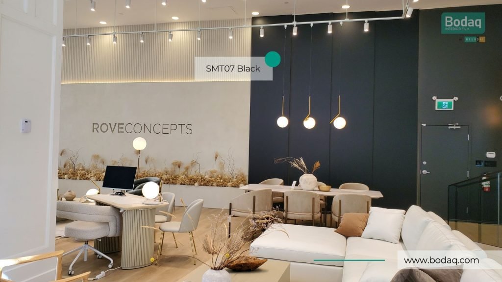 SMT07 Black Super Matte - Super Matte Collection 7 SMT07 Black Super Matte: Wall panels