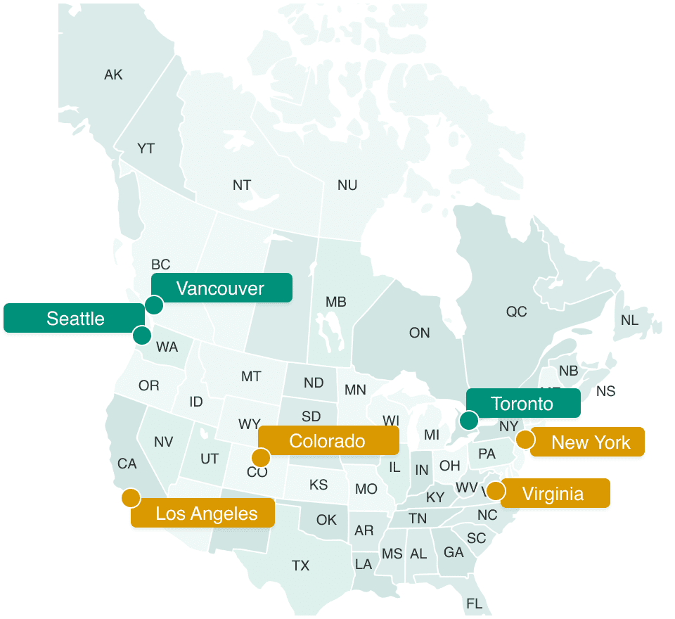 bodaq map of dealers north america