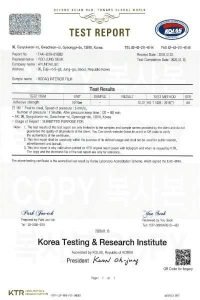 Adhesive Strength Test