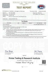 Scratch Resistance Test