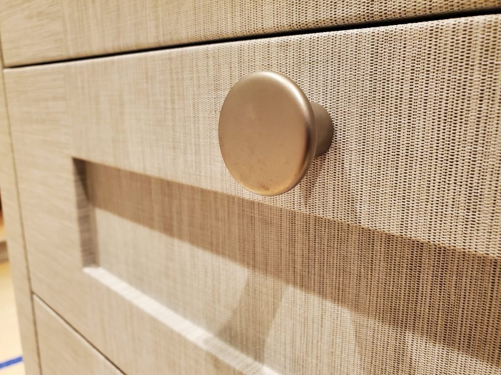 wardrobe refinishing with vinyl film