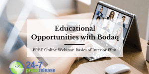 Educational Opportunities for interior designers with Bodaq. Press-release