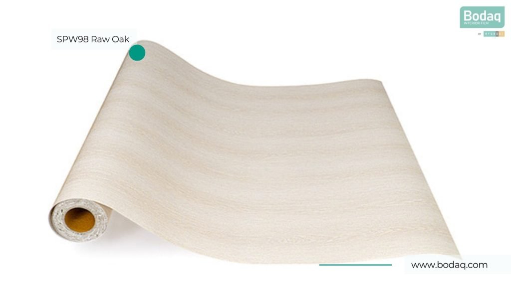 SPW98 Raw Oak Interior Film - Origin Wood Collection 11 SPW09 Full Roll
