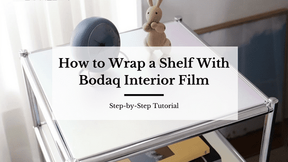 PM Expo 2024: Bodaq Finishes Joins The Buildings Show 4 How to wrap a shelf with Bodaq Interior Film