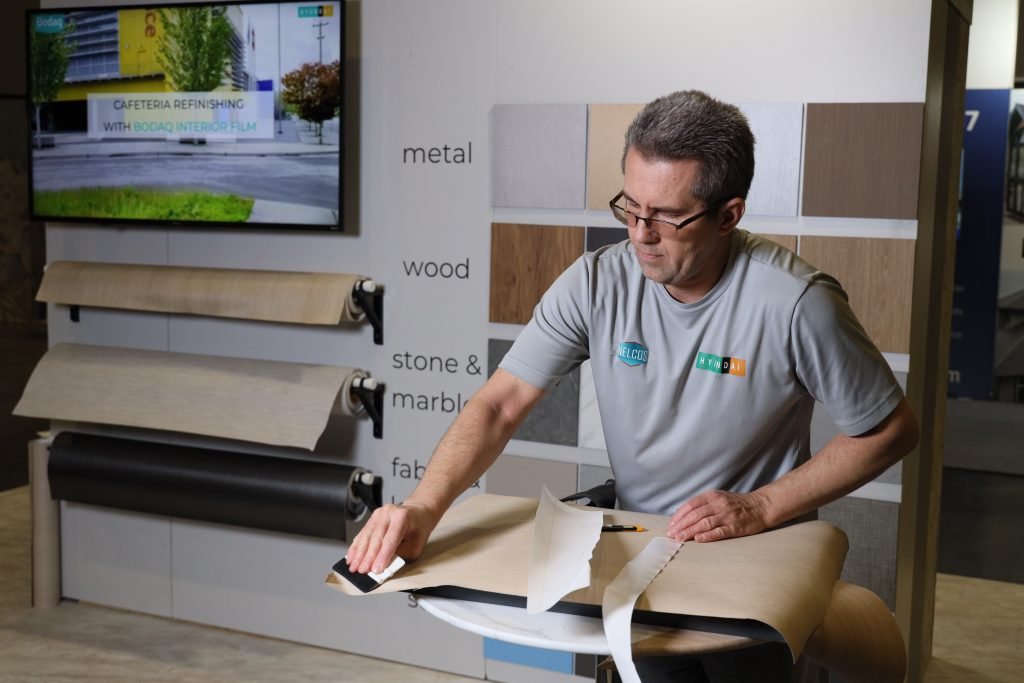 Bodaq film installation demo