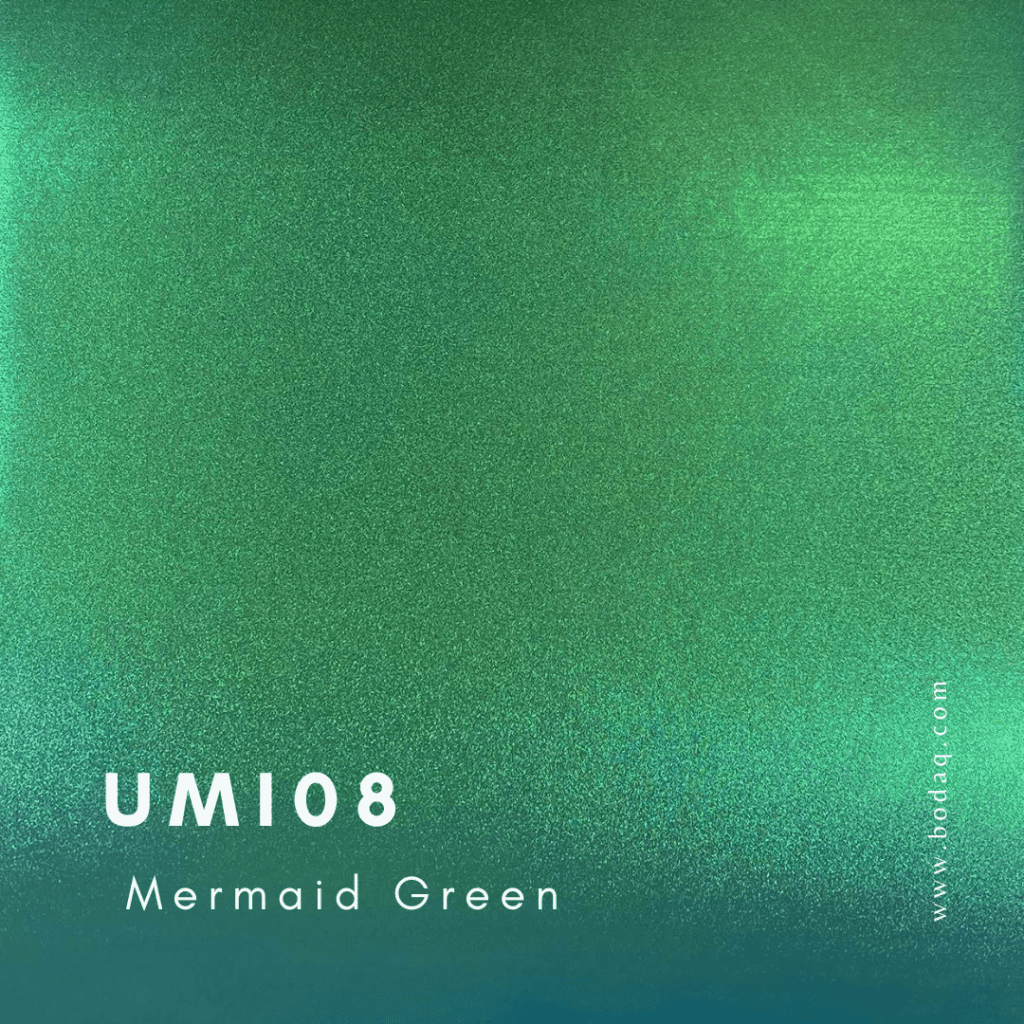 UMI08 Mermaid Green - Hologram Bodaq Interior Film