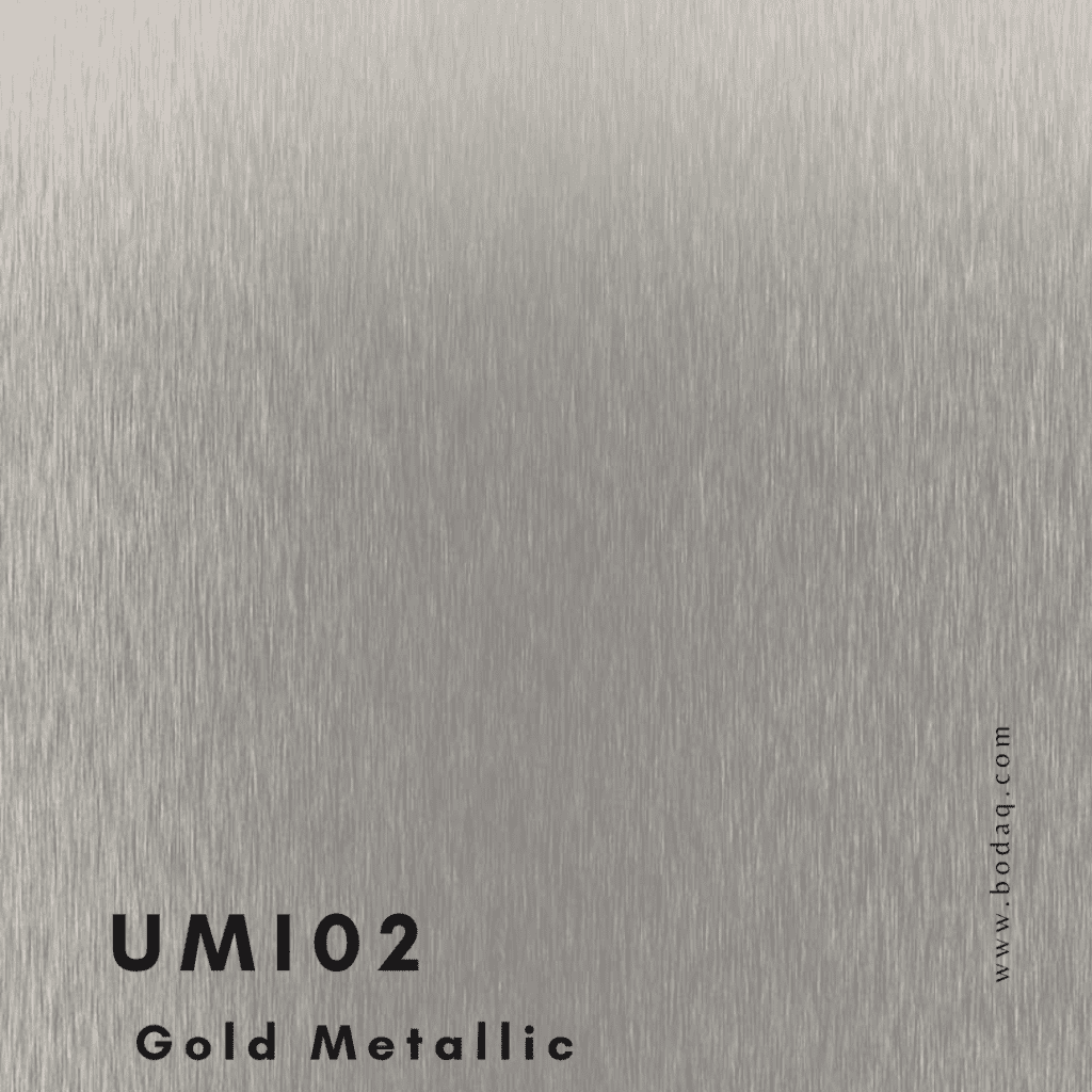 UMI02 Gold Metallic Bodaq Interior Film