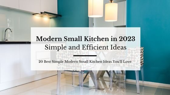 Bodaq Set to Showcase at IBS 2024 3 Great Small Modern Kitchen Design Ideas