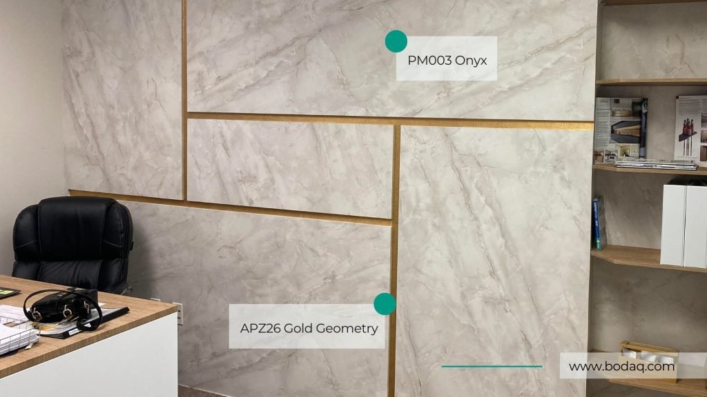 Small office design ideas - cover walls with architectural film