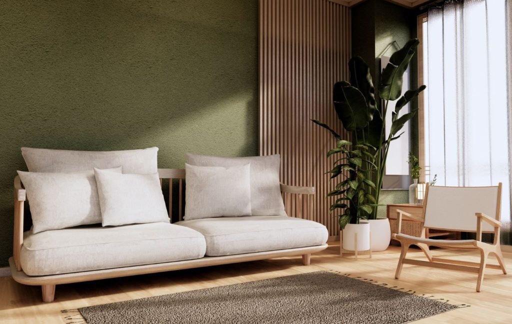 Japanese style color combinations: earthy tones