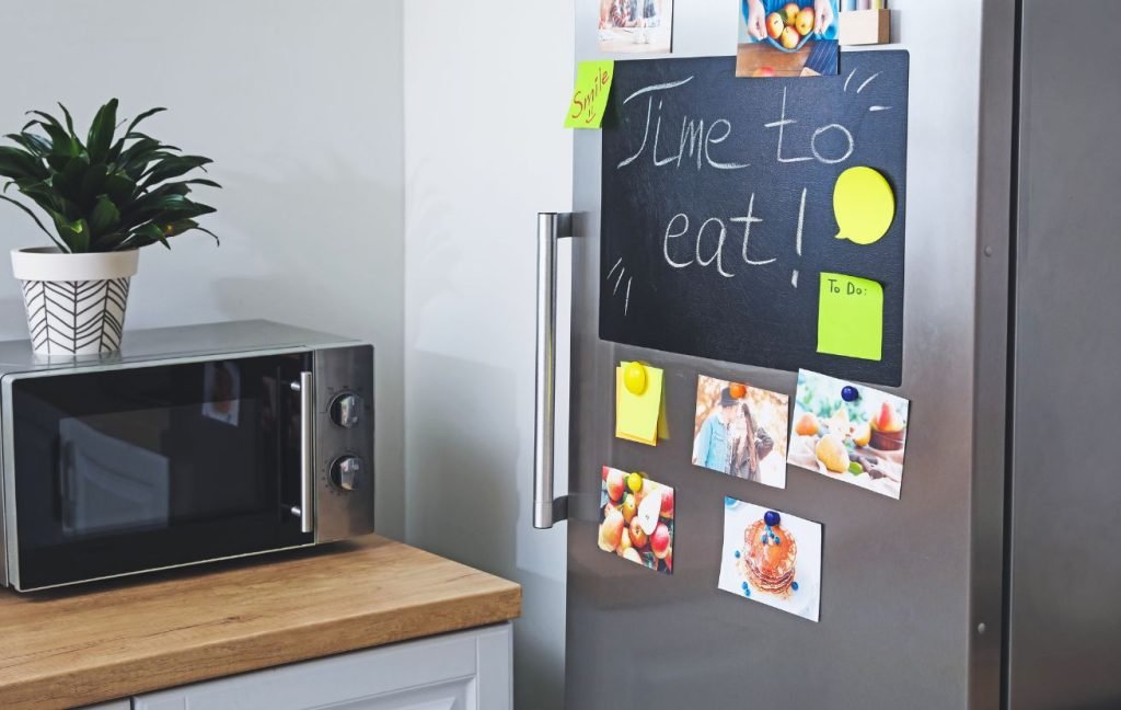 Chalkboard in the kitchen