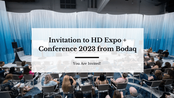 Invitation to HD Expo + Conference from Bodaq