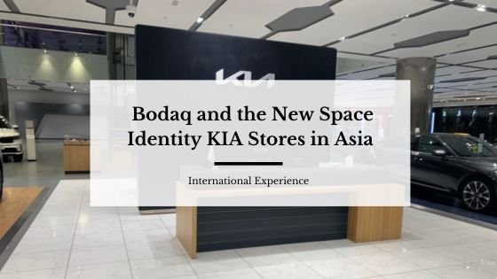 Sustainable Interior Design 2023: Materials and Examples 6 Bodaq and new KIA stores in Asia