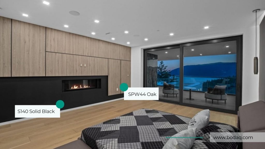 Wall paneling design ideas: Wall panels in the bedroom