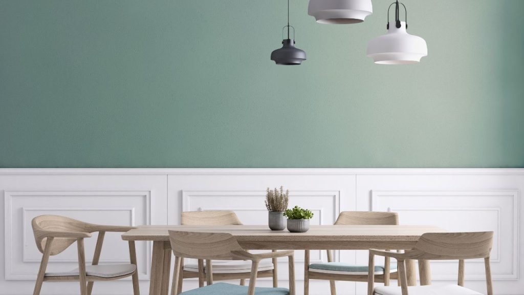 Wall paneling design ideas: dining room