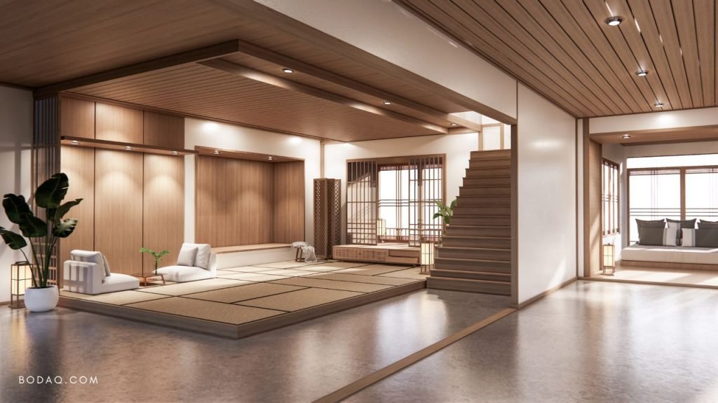 Futuristic interior design