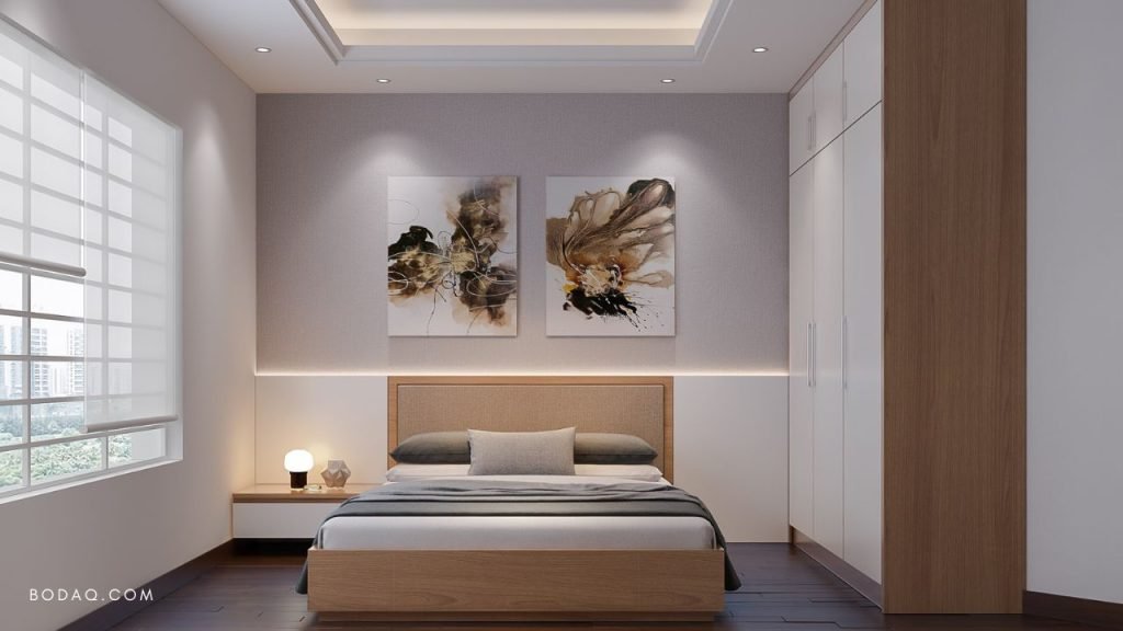 Futuristic bedroom design