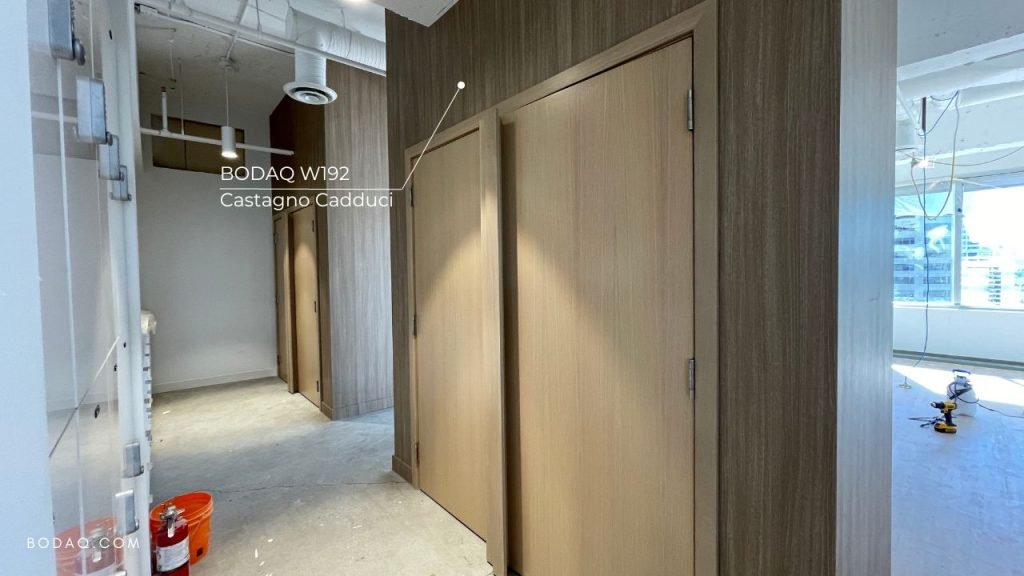 W192 Castagno Cadduci used for the closet refinishing