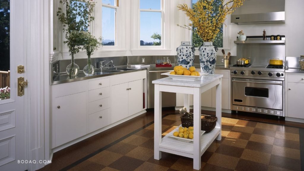Small kitchen island design ideas - mobile island