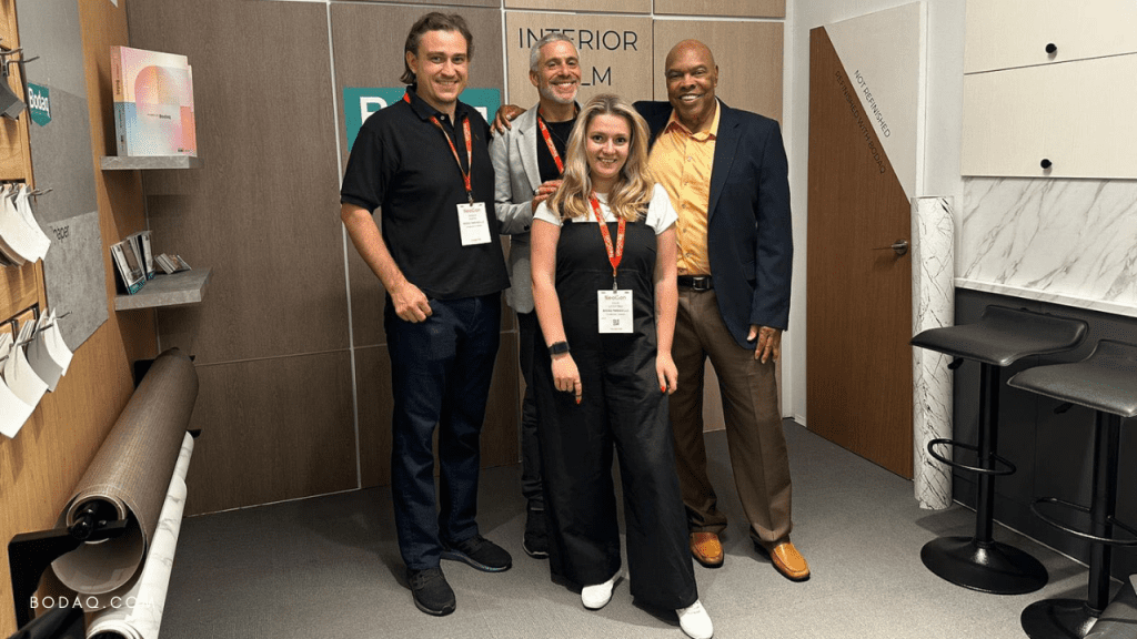 Bodaq Finishes team at NeoCon 2023
