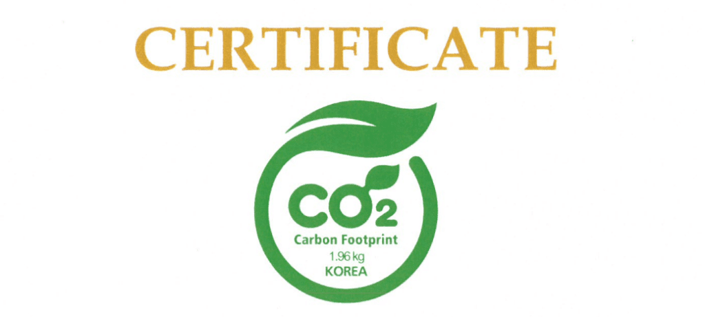 CO2 Certificate