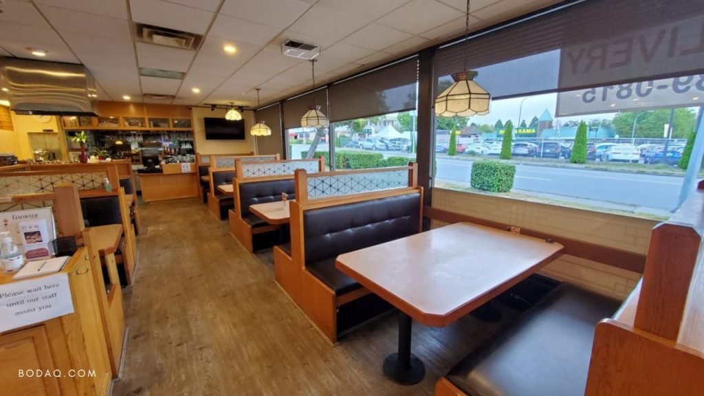 Hanwoori Restaurant before the renovation with W508 Noce Wood