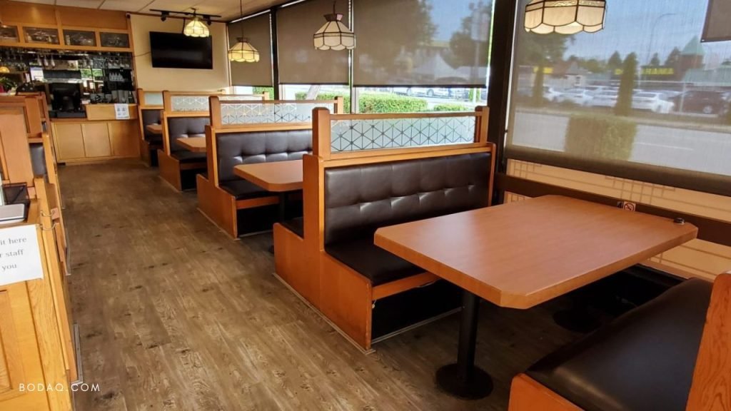 Hanwoori restaurant after renovation with W508 Noce Wood