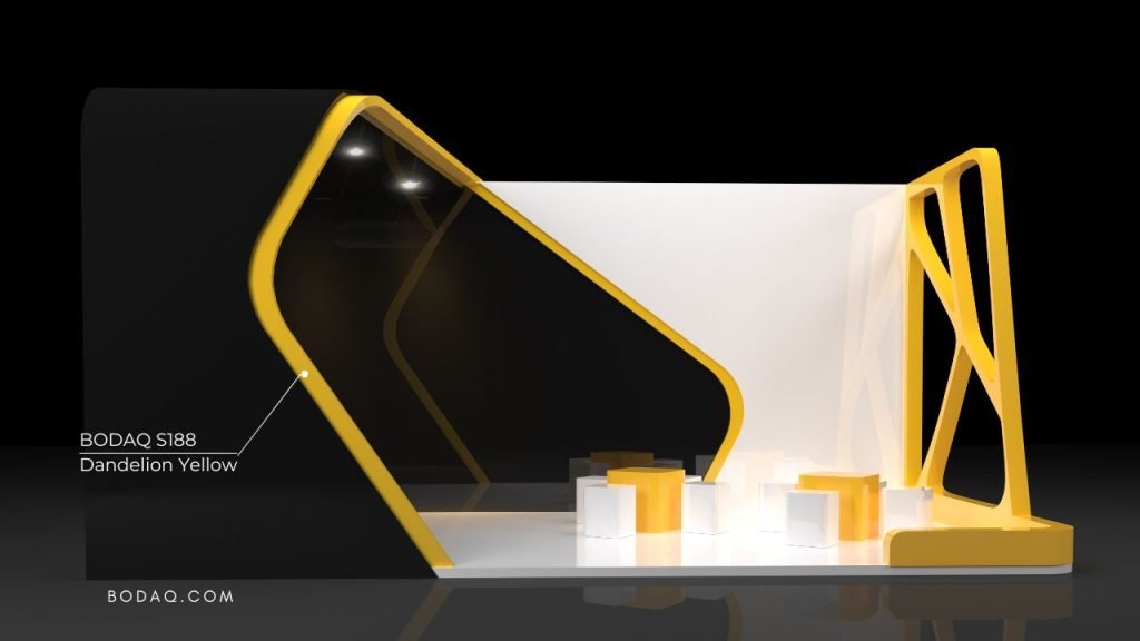 Pop-ups and events: trade show booth with Bodaq