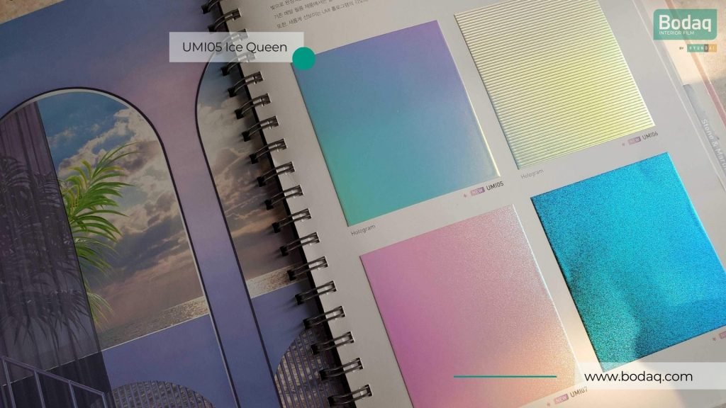 UMI05 Ice Queen Hologram - Metal Collection 10 UMI05 Ice Queen, Hologram series in the Bodaq Catalog. Hologram patterns comparison