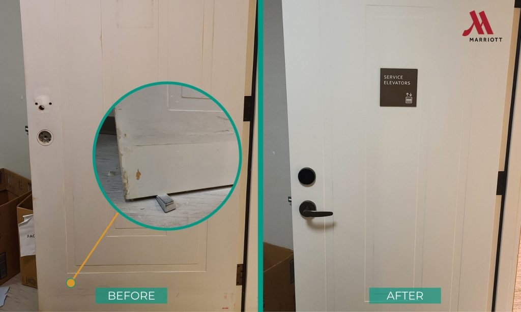 Marriott Door S126 White