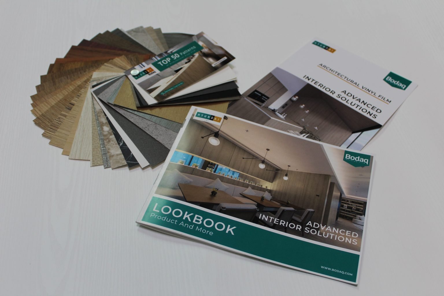 Bodaq Marketing Materials Kit Lookbook. Swatch. Brochure 1536x1024 1